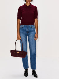 Journey Top,ÉTERNE,OXBLOOD,Image 2