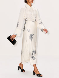 Boshan Skirt,BY MALENE BIRGER,FLORAL PRINT,Image 3