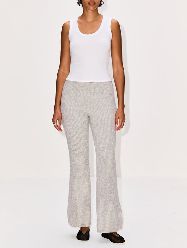 Cozy Rib Flare Pant | THE ELDER STATESMAN | elysewalker