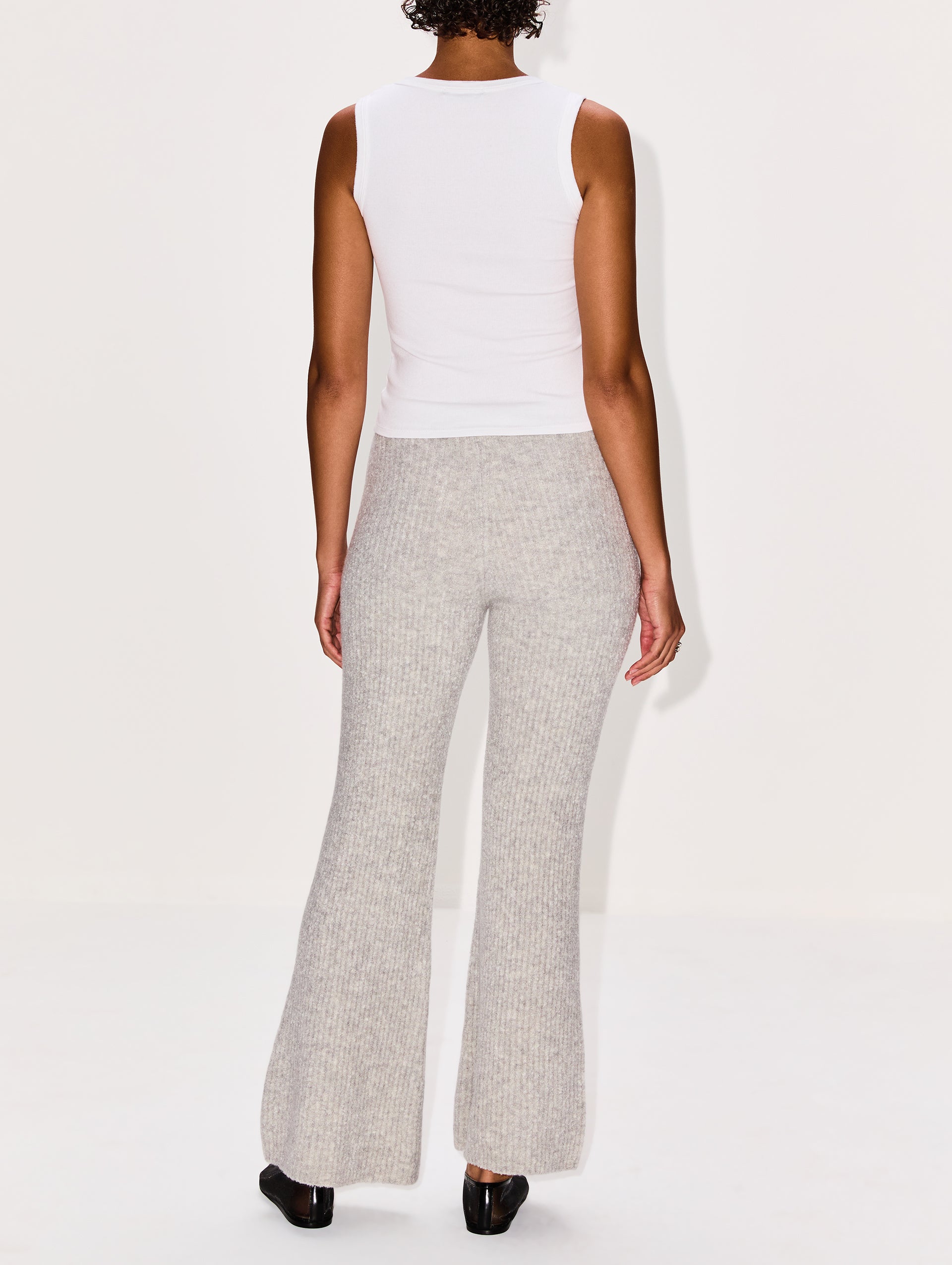Cozy Rib Flare Pant | THE ELDER STATESMAN | elysewalker