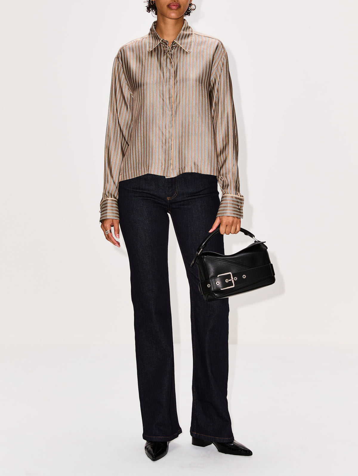 Brama Shirt,MAX MARA,HAZELNUT,Image 2