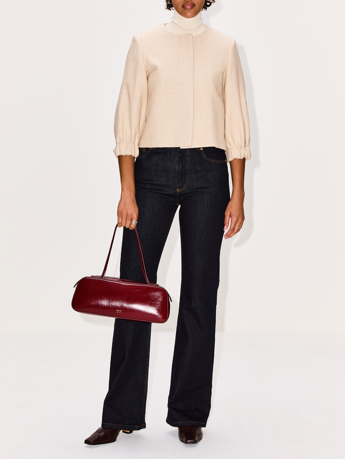 Naiadi Jacket,MAX MARA,IVORY,Image 2