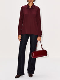 Nias Shirt,MAX MARA,CHERRY,Image 2