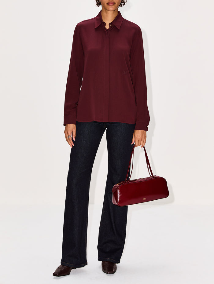 Nias Shirt,MAX MARA,CHERRY,Image 1