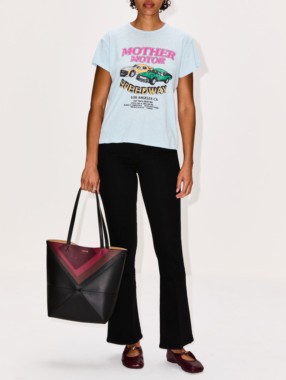 Weekender Jean,MOTHER,NIGHTY NIGHT,Image 2