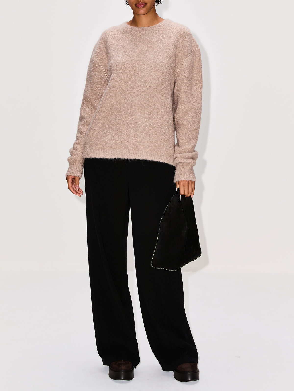 Leorina Top,THE ROW,BEIGE,Image 2