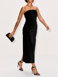 Sabella Dress,TOVE,BLACK,Image 3