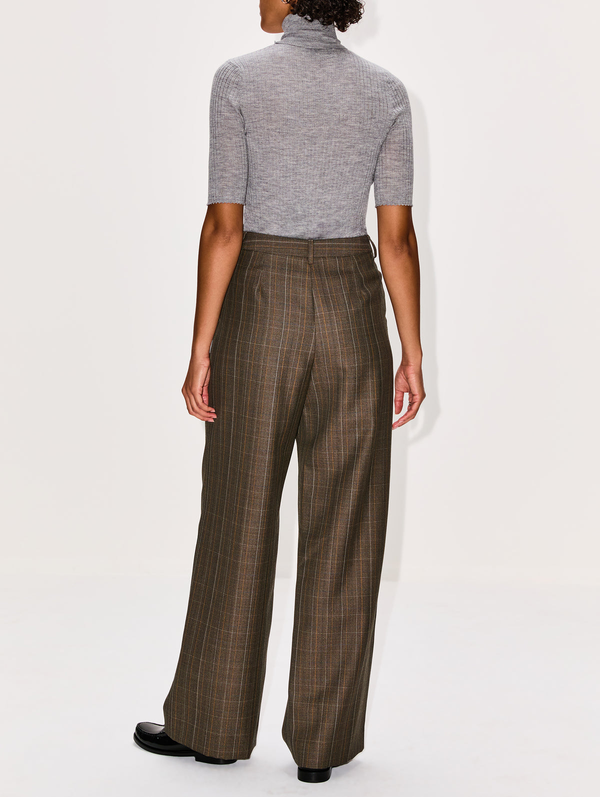 SS Turtleneck Top,SPRWMN,GREY,Image 3