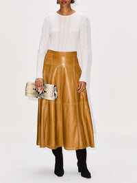 Aninda Midi Skirt,ULLA JOHNSON,WILLOW,Image 2