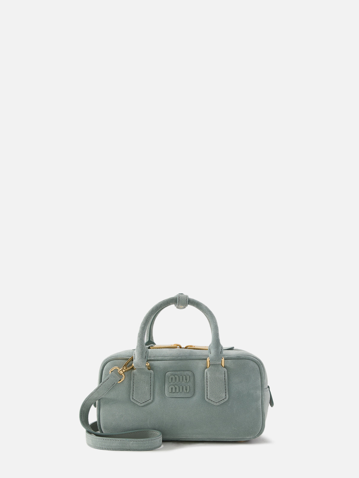 Arcadie Top Handle Bag,MIU MIU,POWDER BLUE,Image 1