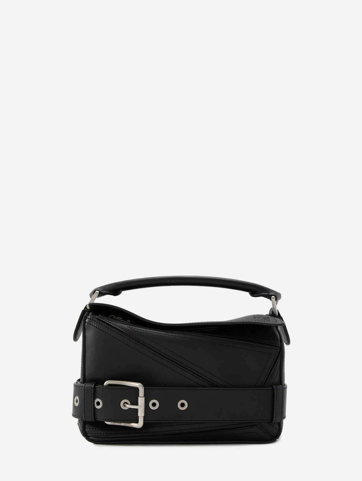 Puzzle Biker Bag,LOEWE,BLACK,Image 1