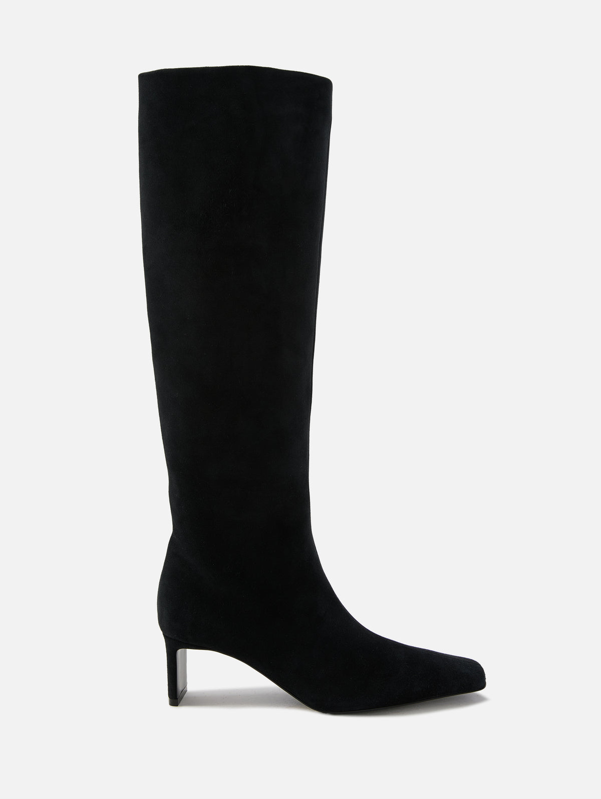 Ona Knee High Boot 55mm,KHAITE,BLACK,Image 1
