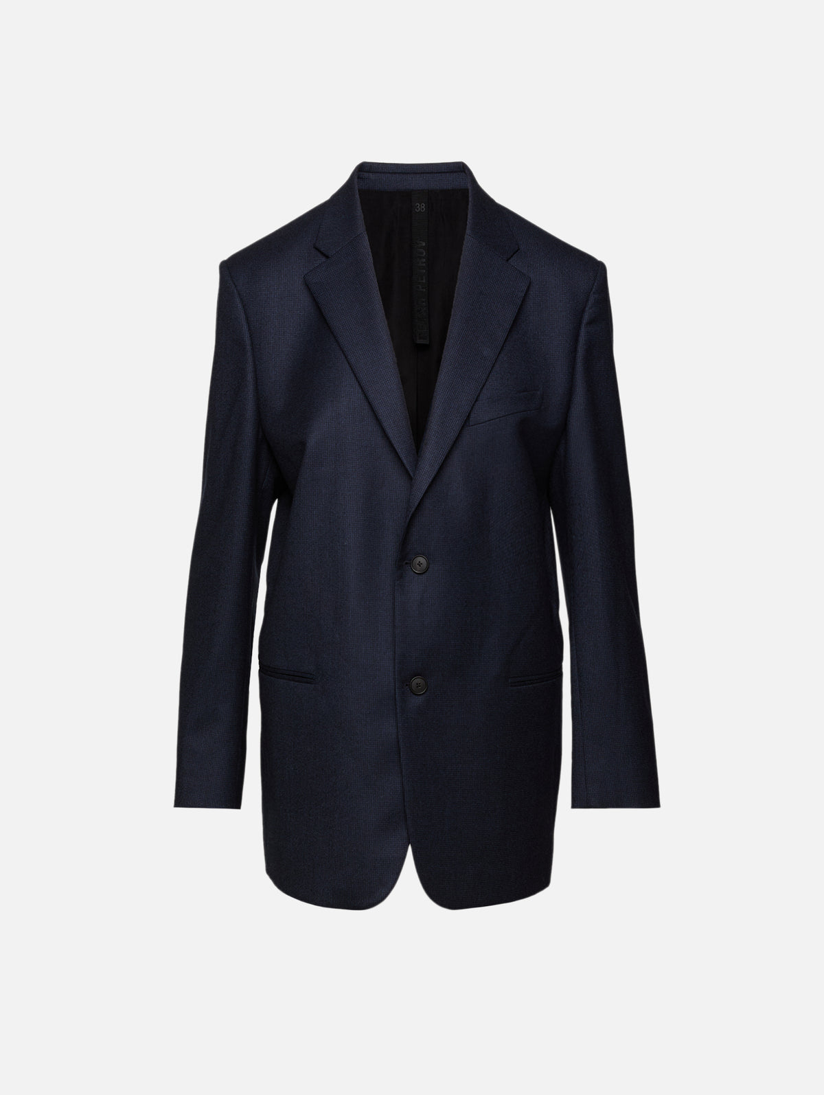 Oversized Tailored Jacket,PETAR PETROV,NIGHT BLUE,Image 1