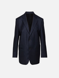Oversized Tailored Jacket,PETAR PETROV,NIGHT BLUE,Image 1