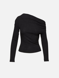 Philomena Top,STAUD,CHARCOAL,Image 1