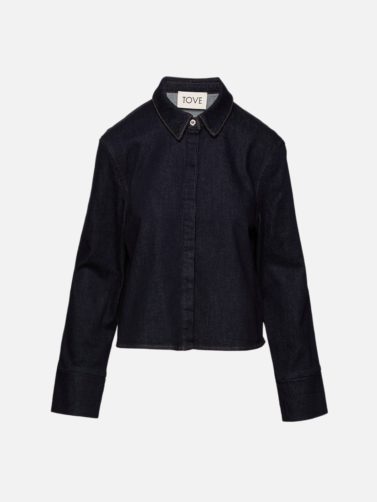 Sandie Denim Shirt,TOVE,INDIO,Image 1