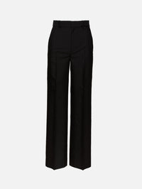 Stripe Wide Leg Pant,GUCCI,BLACK,Image 1