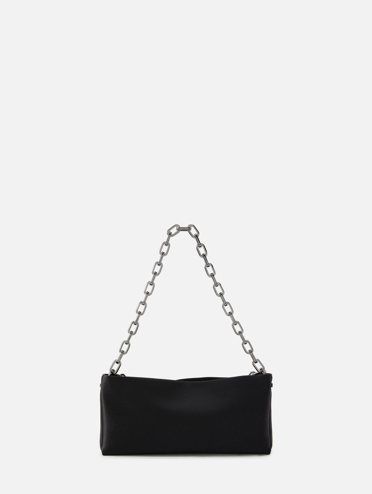 Maykimay Chain Satin Pouch,CHRISTIAN LOUBOUTIN,BLACK,Image 3