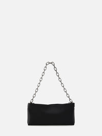 Maykimay Chain Satin Pouch,CHRISTIAN LOUBOUTIN,BLACK,Image 3