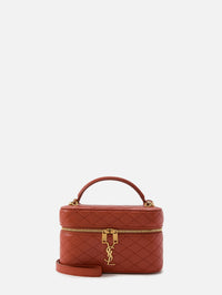 Gaby Vanity Bag,SAINT LAURENT,DARK MANDARIN,Image 1