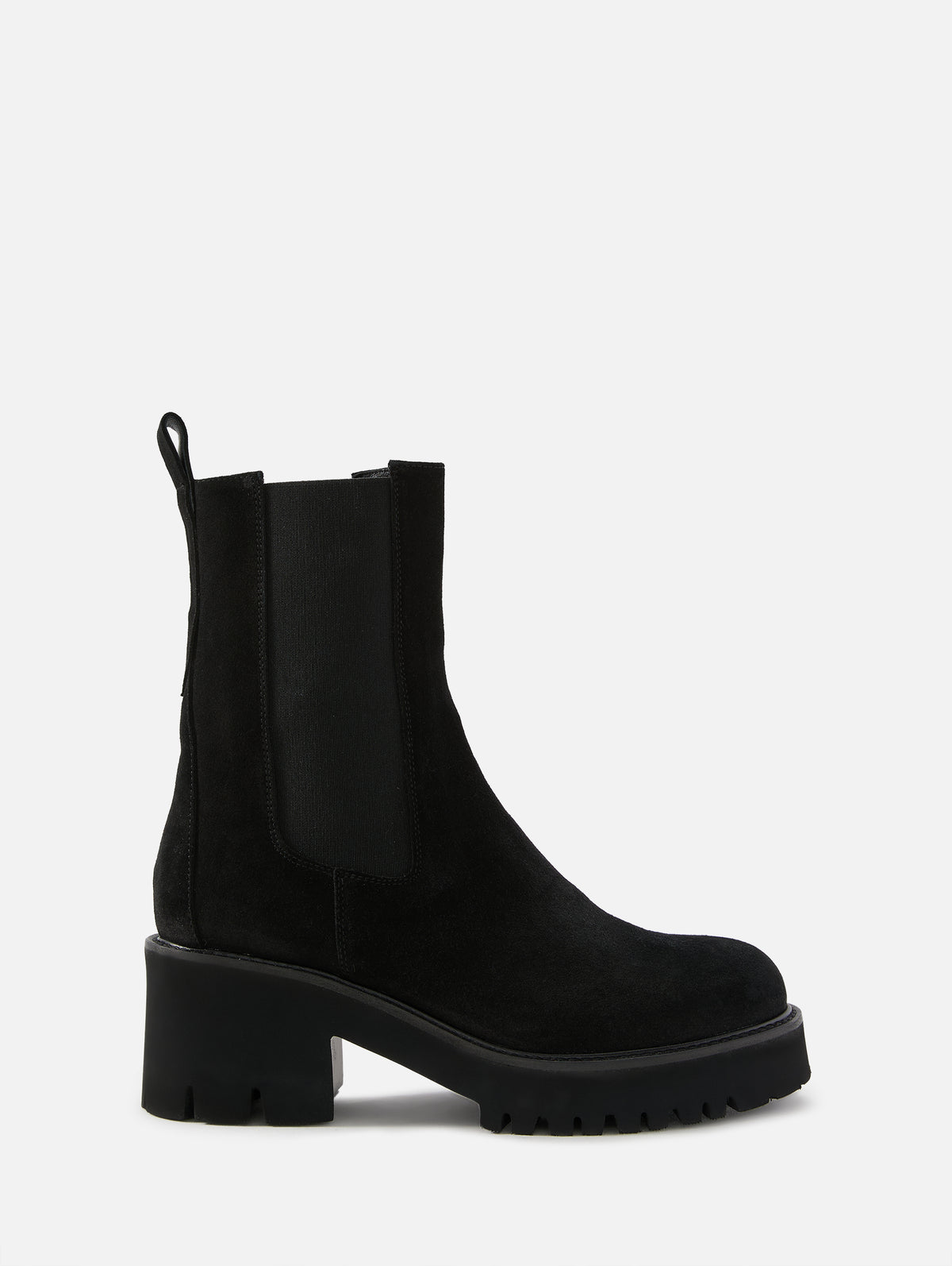 Tammy Boot,LA CANADIENNE,BLACK SUEDE,Image 1