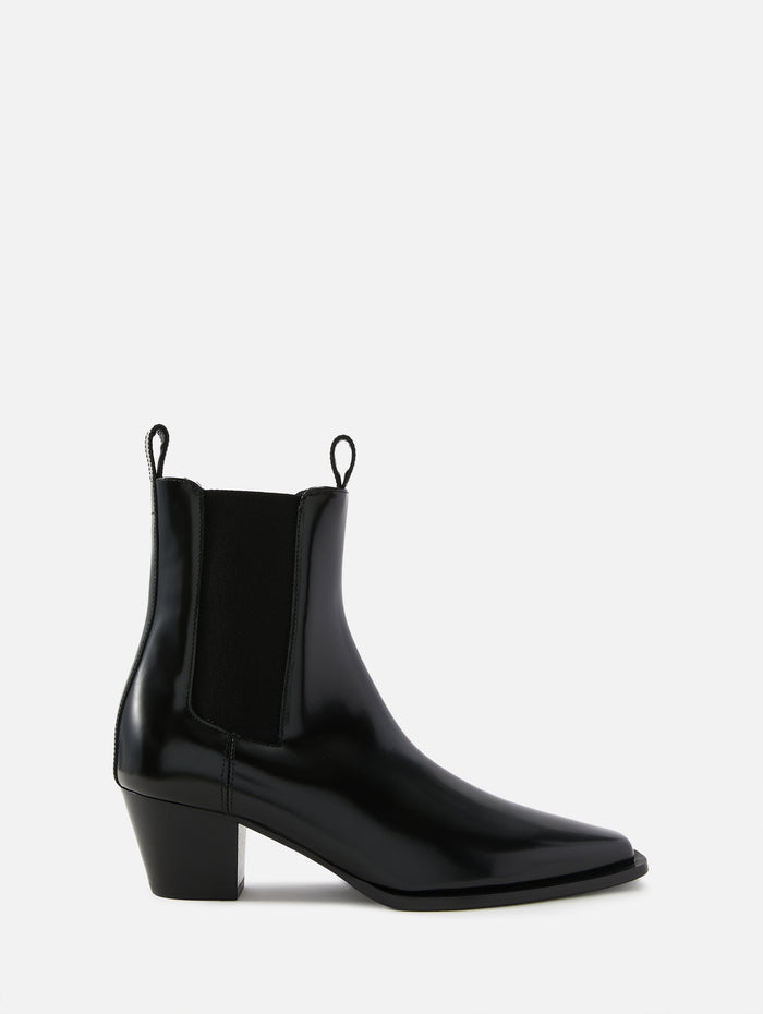 City Boot,TOTÉME,BLACK,Image 1