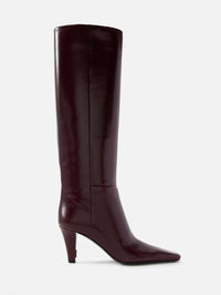 Jill Boot 75mm,SAINT LAURENT,VINTAGE BORDEAUX,Image 1