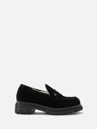 Donny Loafer,LA CANADIENNE,BLACK SUEDE,Image 1