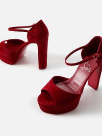 Sandaloo Platform 130mm,CHRISTIAN LOUBOUTIN,FEVER,Image 2