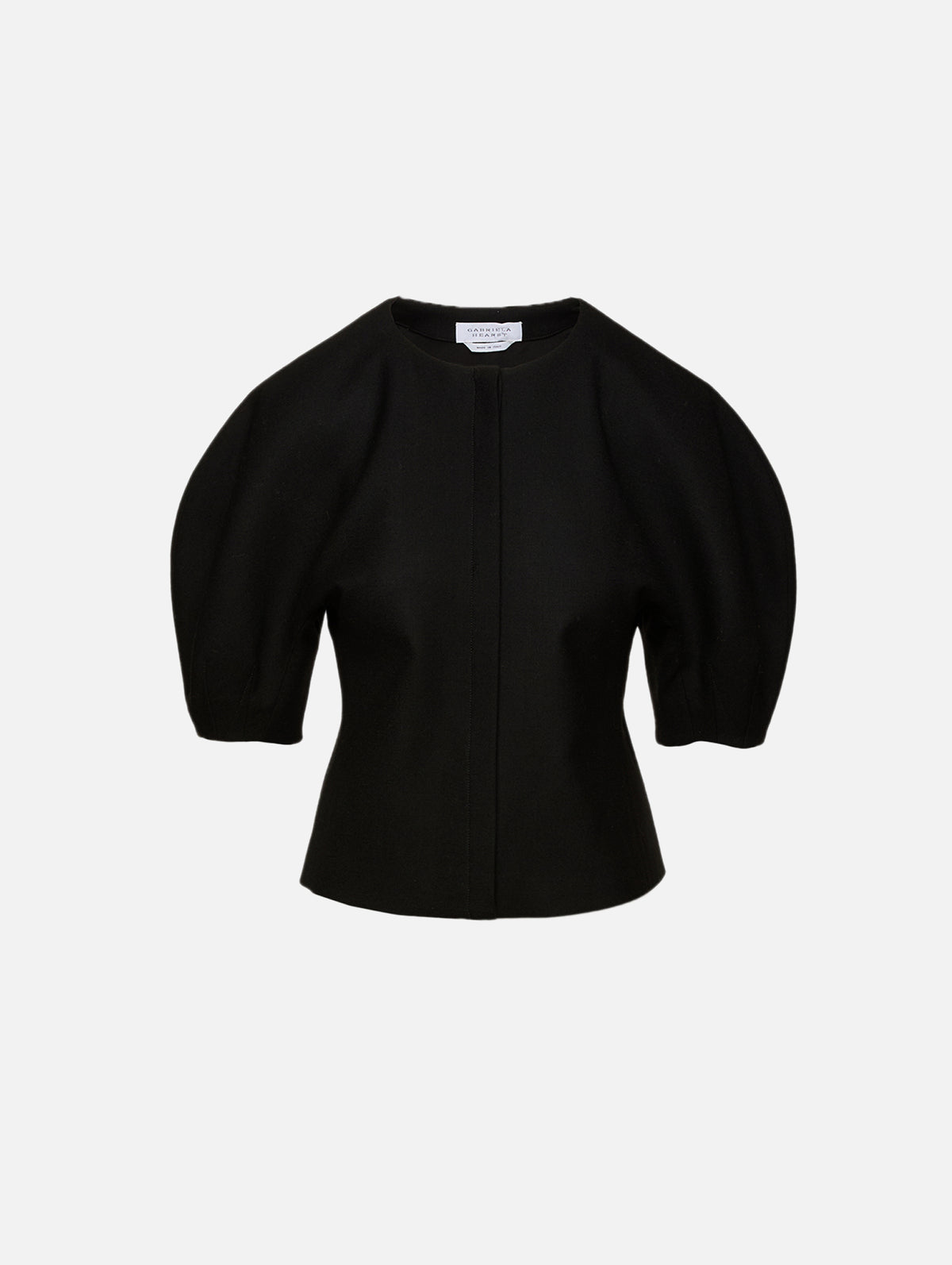 Waverly Top,GABRIELA HEARST,BLACK,Image 1