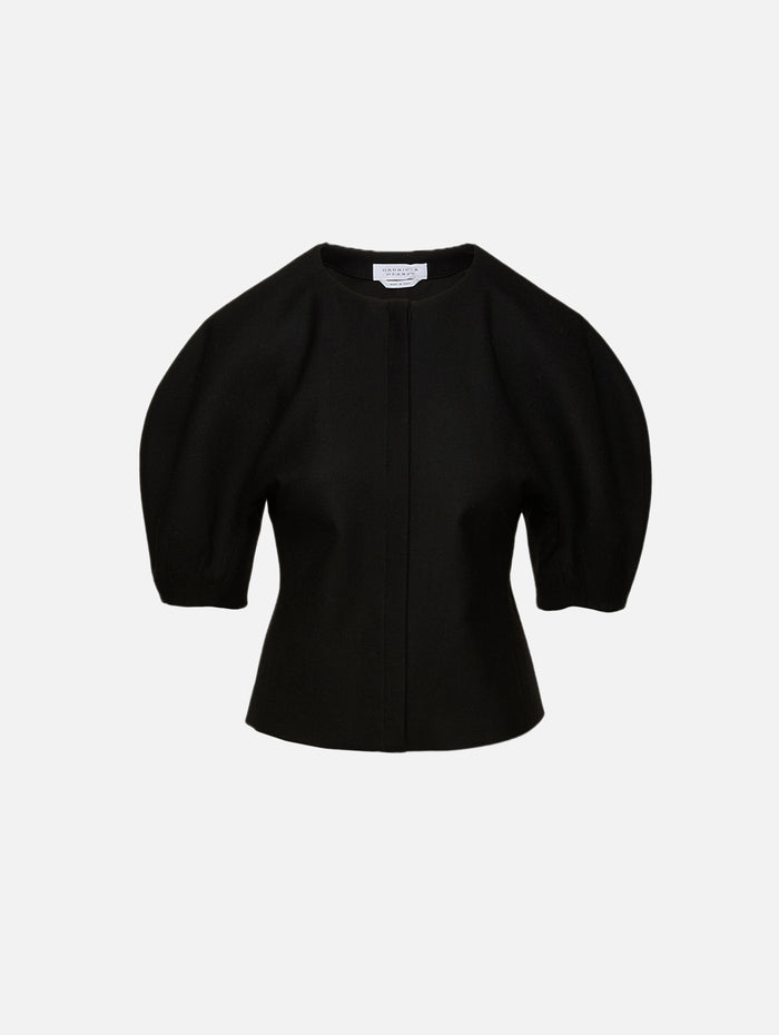 Waverly Top,GABRIELA HEARST,BLACK,Image 1