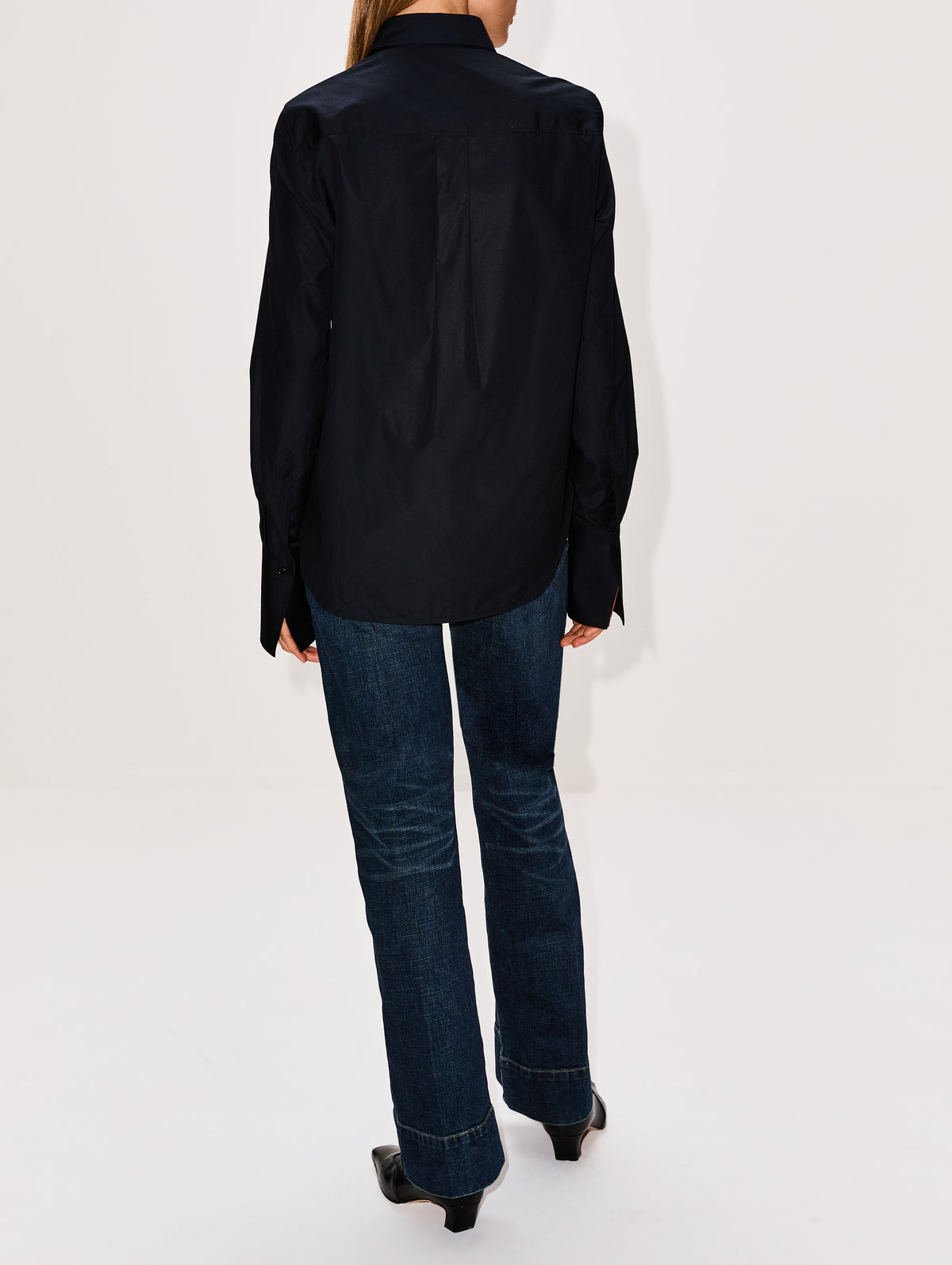 New Classic Shirt,WARDROBE.NYC,BLACK,Image 3