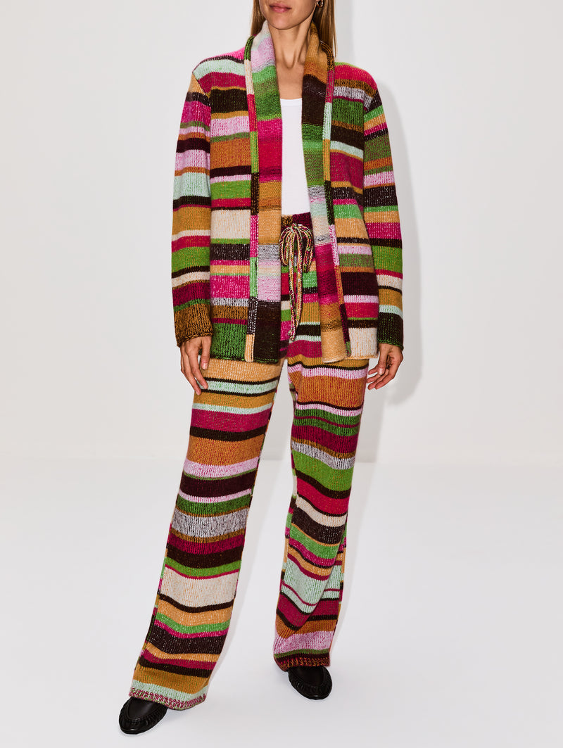 Stripe Italy Smoking Jacket