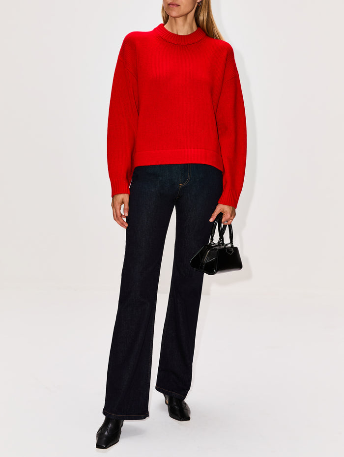 Ruthi Top,PROENZA SCHOULER,RED,Image 1