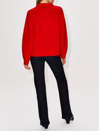 Ruthi Top,PROENZA SCHOULER,RED,Image 3