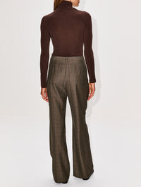 Jade Turtleneck Top,ELYSEWALKER LABEL,ESPRESSO,Image 3