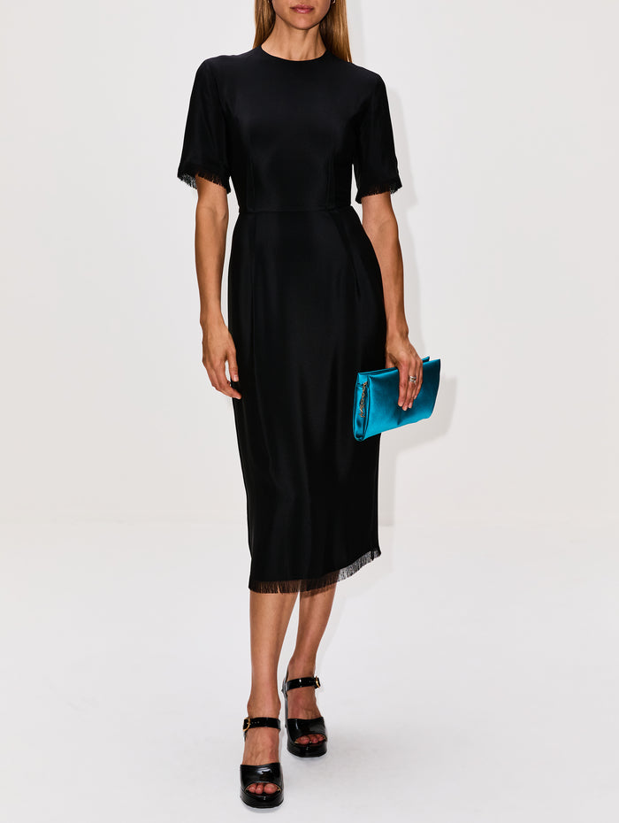 Brooke T-Shirt Dress,FFORME,BLACK,Image 1