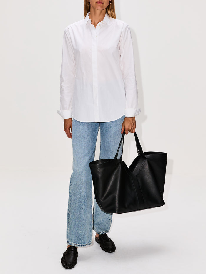 Y Tote,SAINT LAURENT,NOIR,Image 1