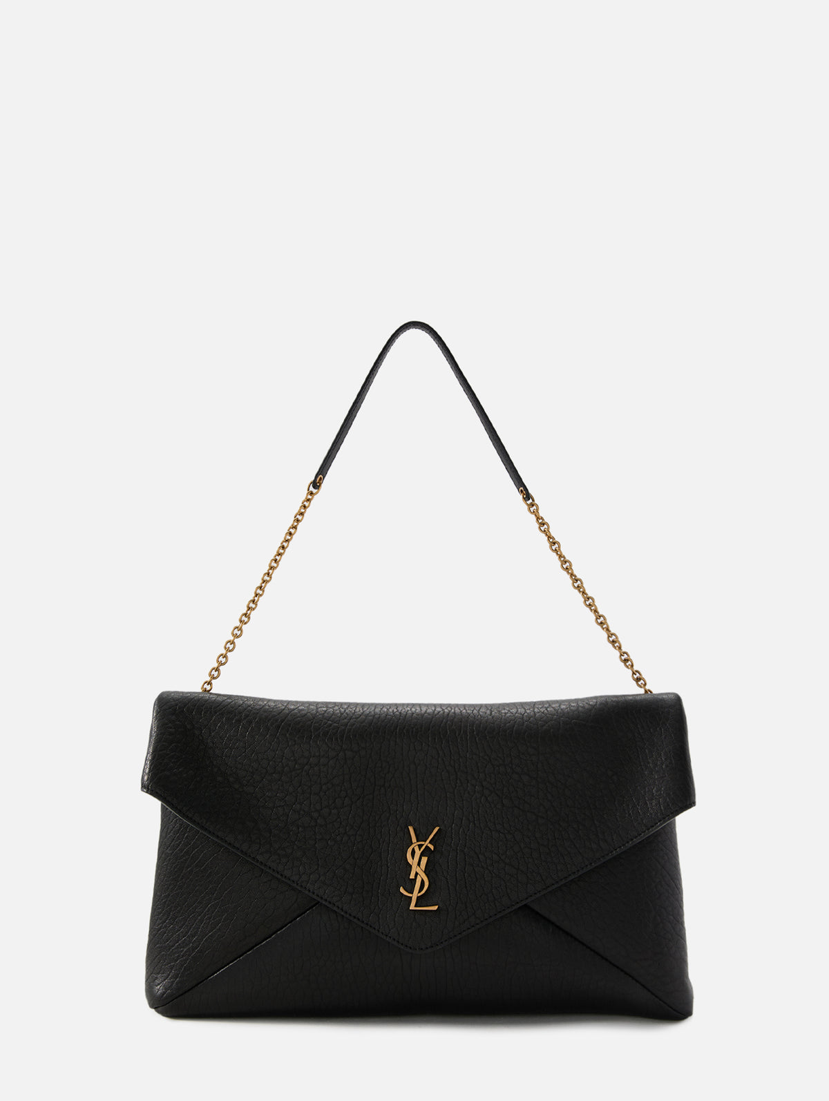 Envelope Pouch,SAINT LAURENT,BLACK,Image 1
