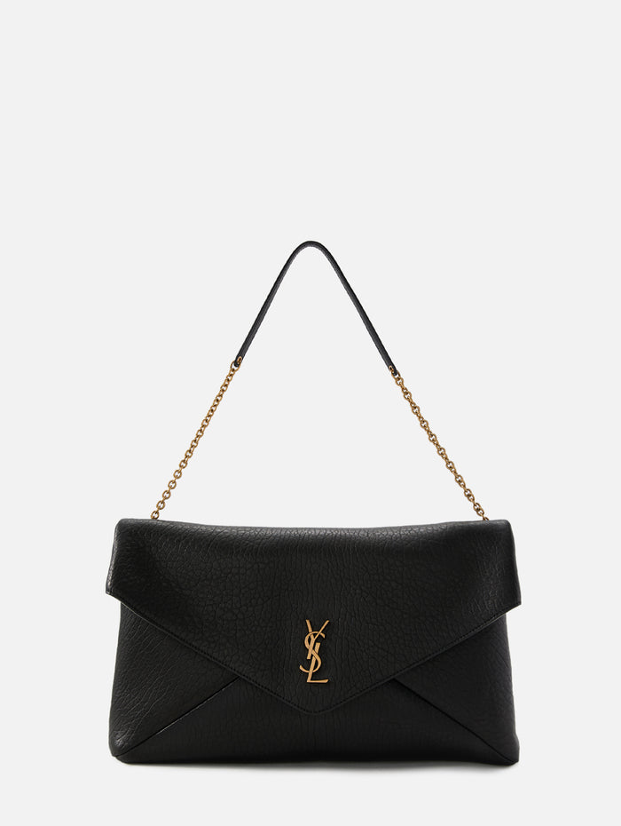 Envelope Pouch,SAINT LAURENT,BLACK,Image 1