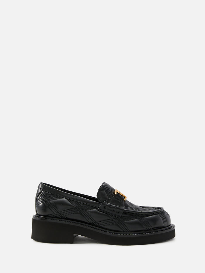 Quiltie Loafer 67mm,VALENTINO GARAVANI,NERO,Image 1