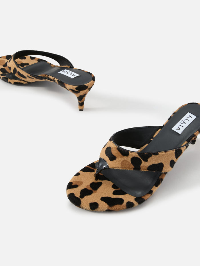 Tong Mule 55mm,ALAIA,BRUN SEPIA,Image 1