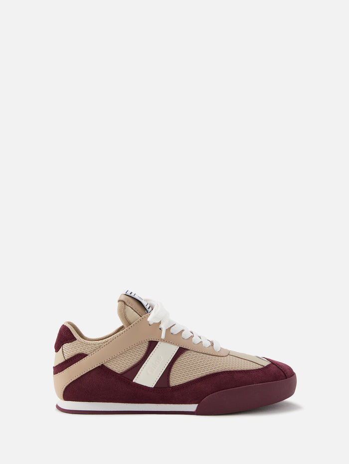 Kick Sneaker,CHLOÉ,BEIGE/PURPLE,Image 1