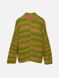 Rover Boucle Pullover Top,THE ELDER STATESMAN,ASTRO GRADIENT,Image 1