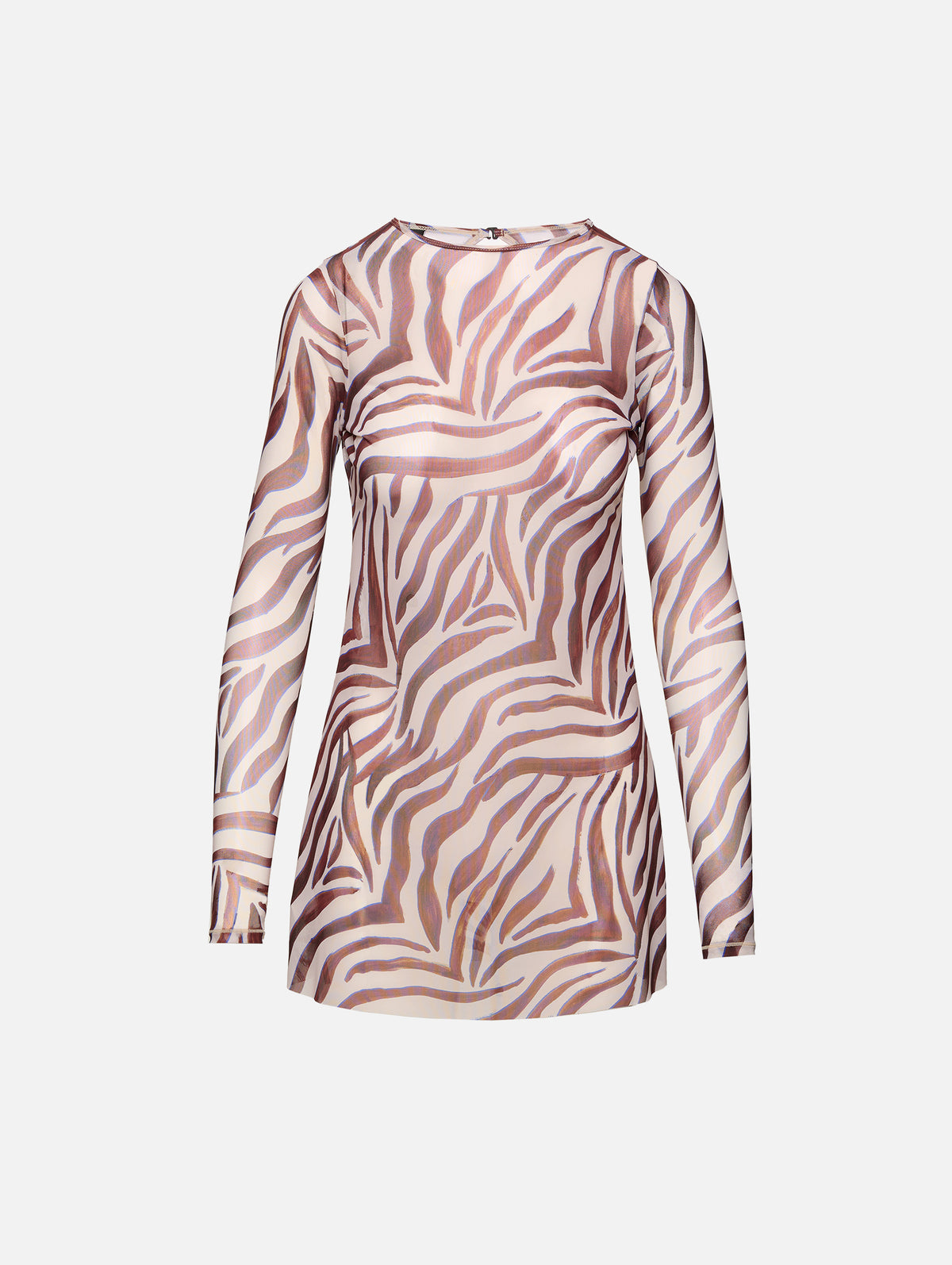 Gisele 2.0 Mini Dress,BOND-EYE,ZEBRA MESH,Image 1