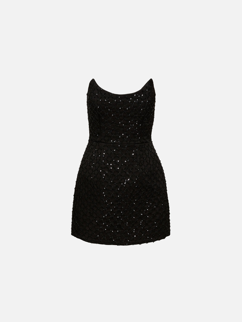 Neve Mini Dress Black Size 12 Neve Mini Dress Black Size 12