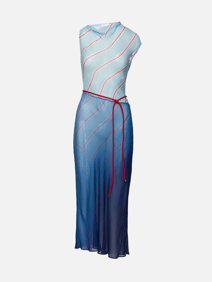 Capri Maxi Dress,ROAME,STRIPES OF SEAS,Image 1