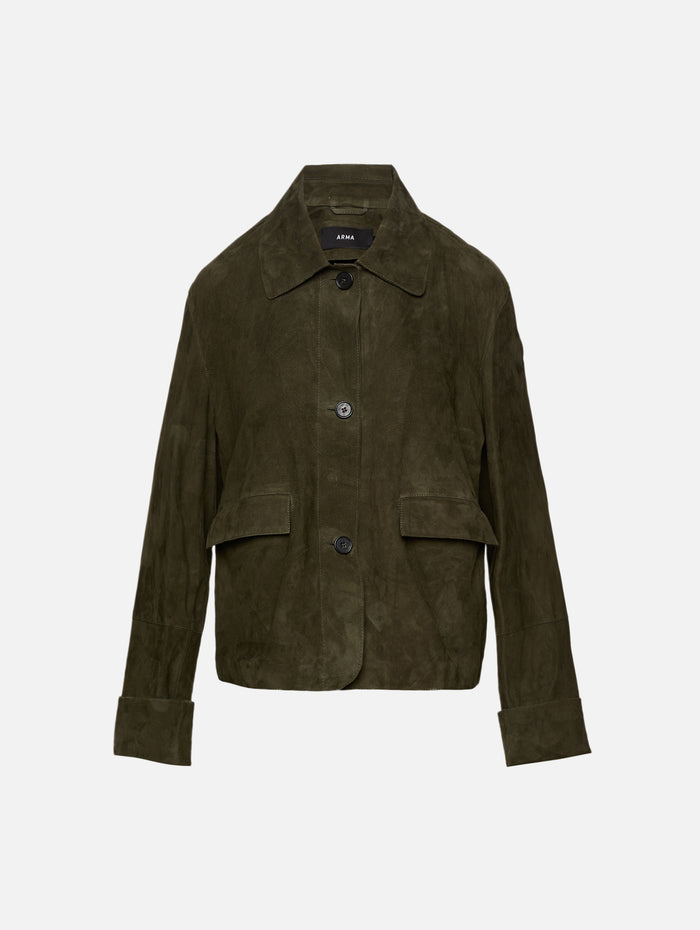Ella Jacket,ARMA,DARK GREEN,Image 1
