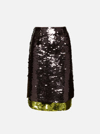 Nyla Midi Skirt,16ARLINGTON,NOCCIOLA/TRIFOG,Image 1