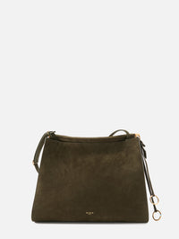 Medium Le Click Square Bag,ALAIA,KAKI,Image 1